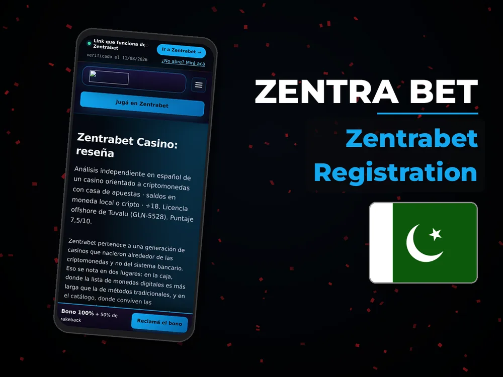 Zentra Bet - Zentrabet Registration