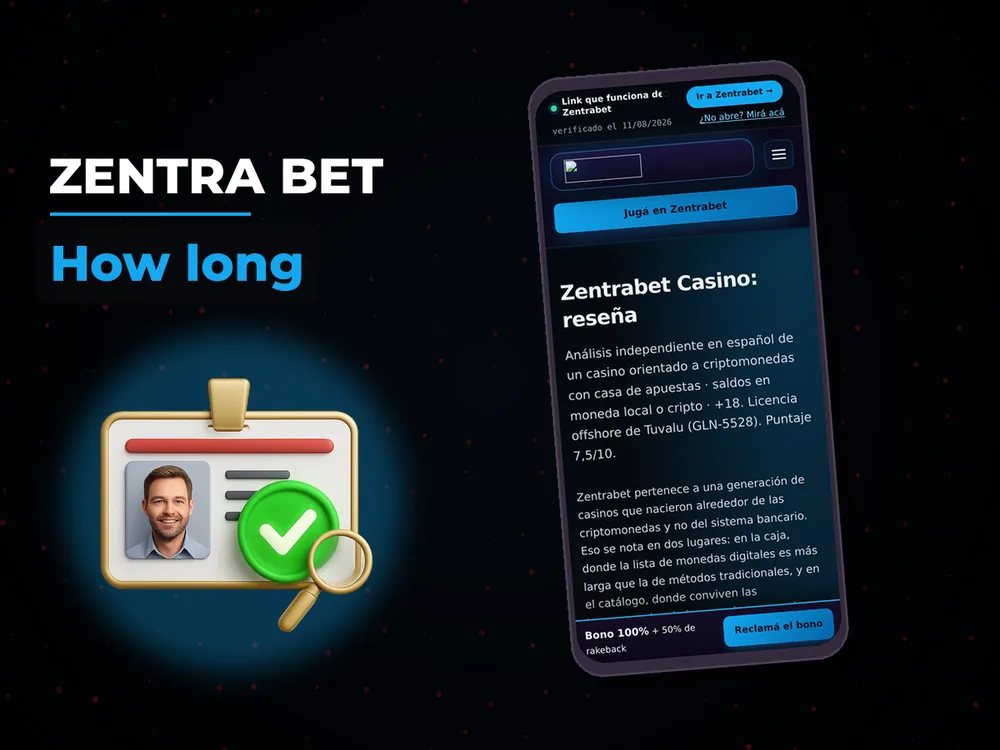 Zentra Bet - How long